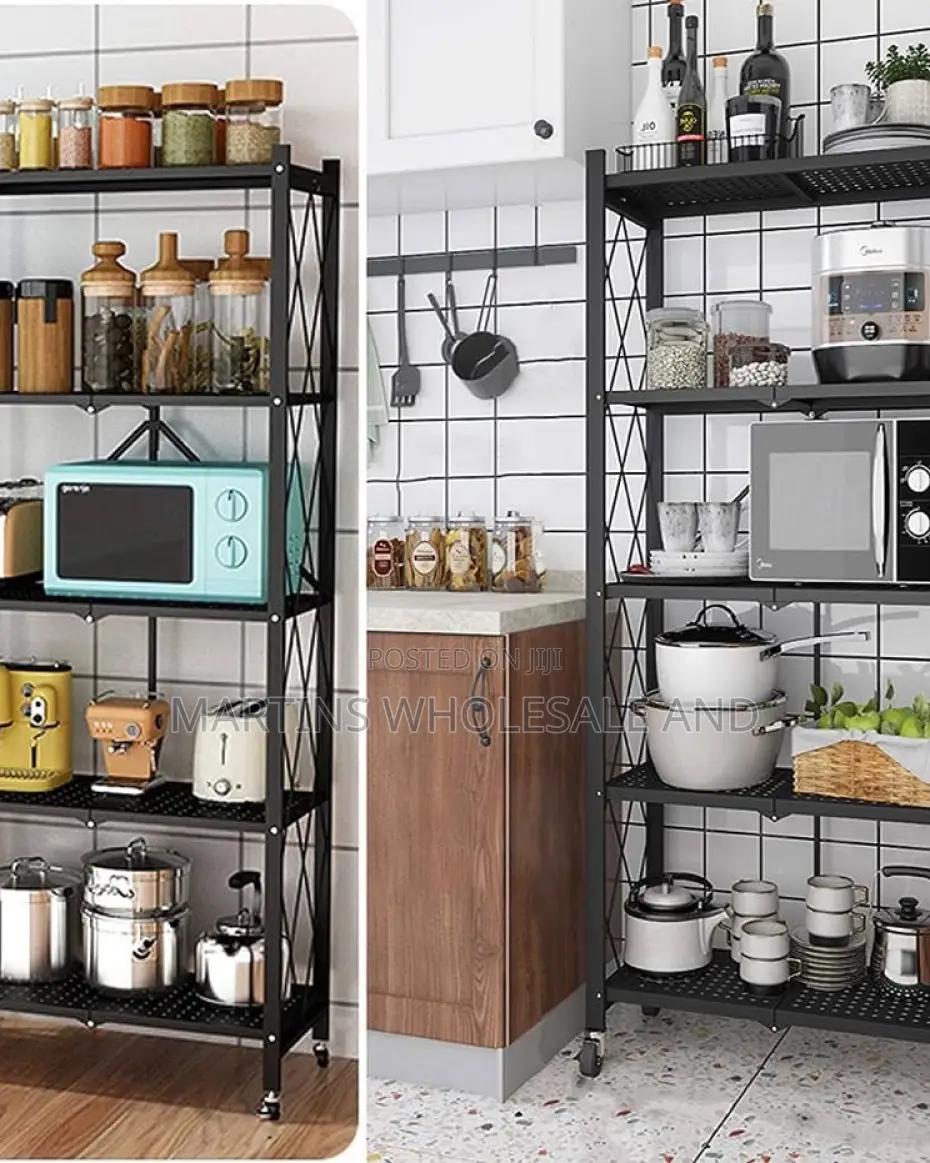 5-Tier Foldable Storage Rack
