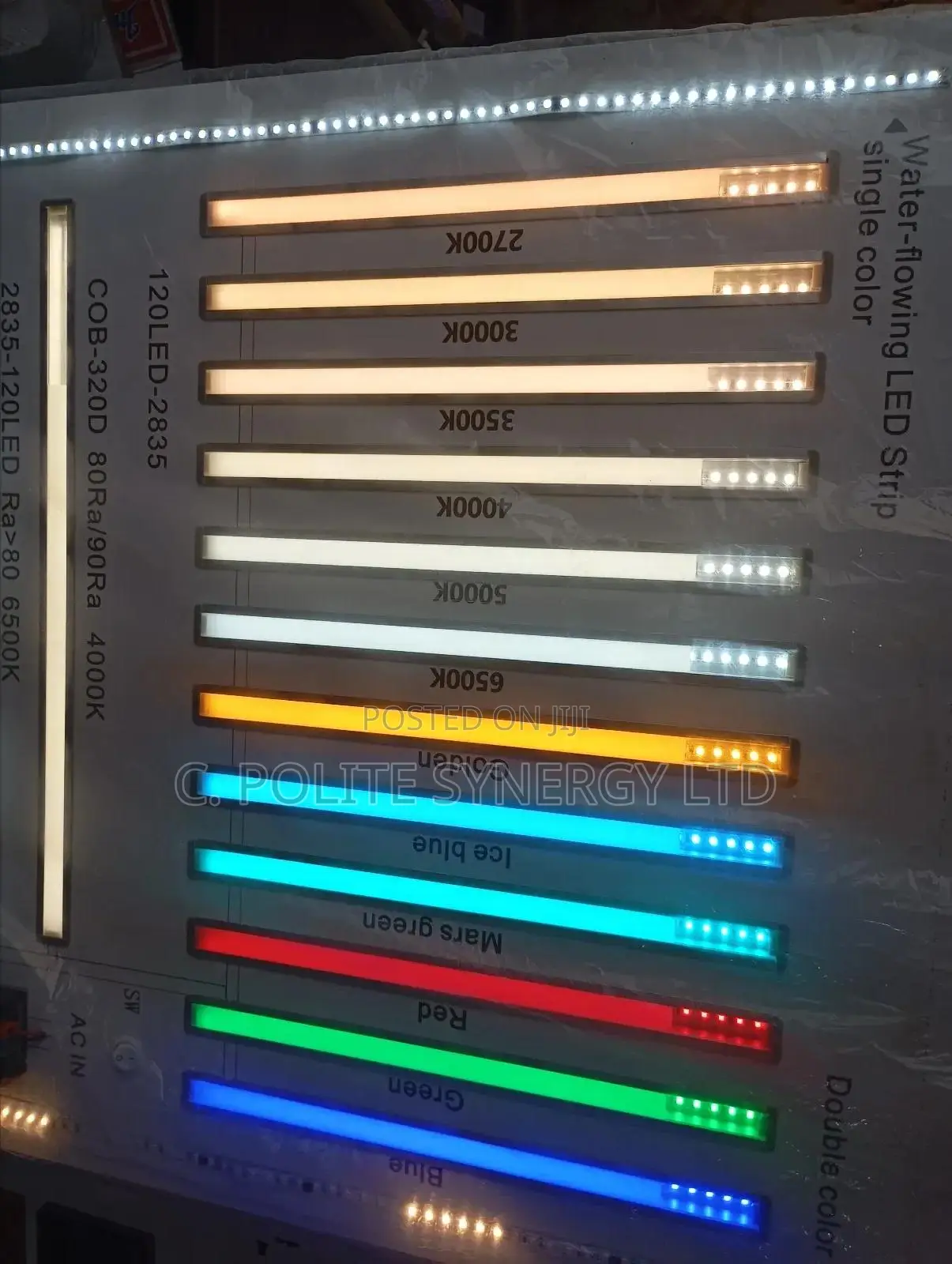 Profile Light Colours