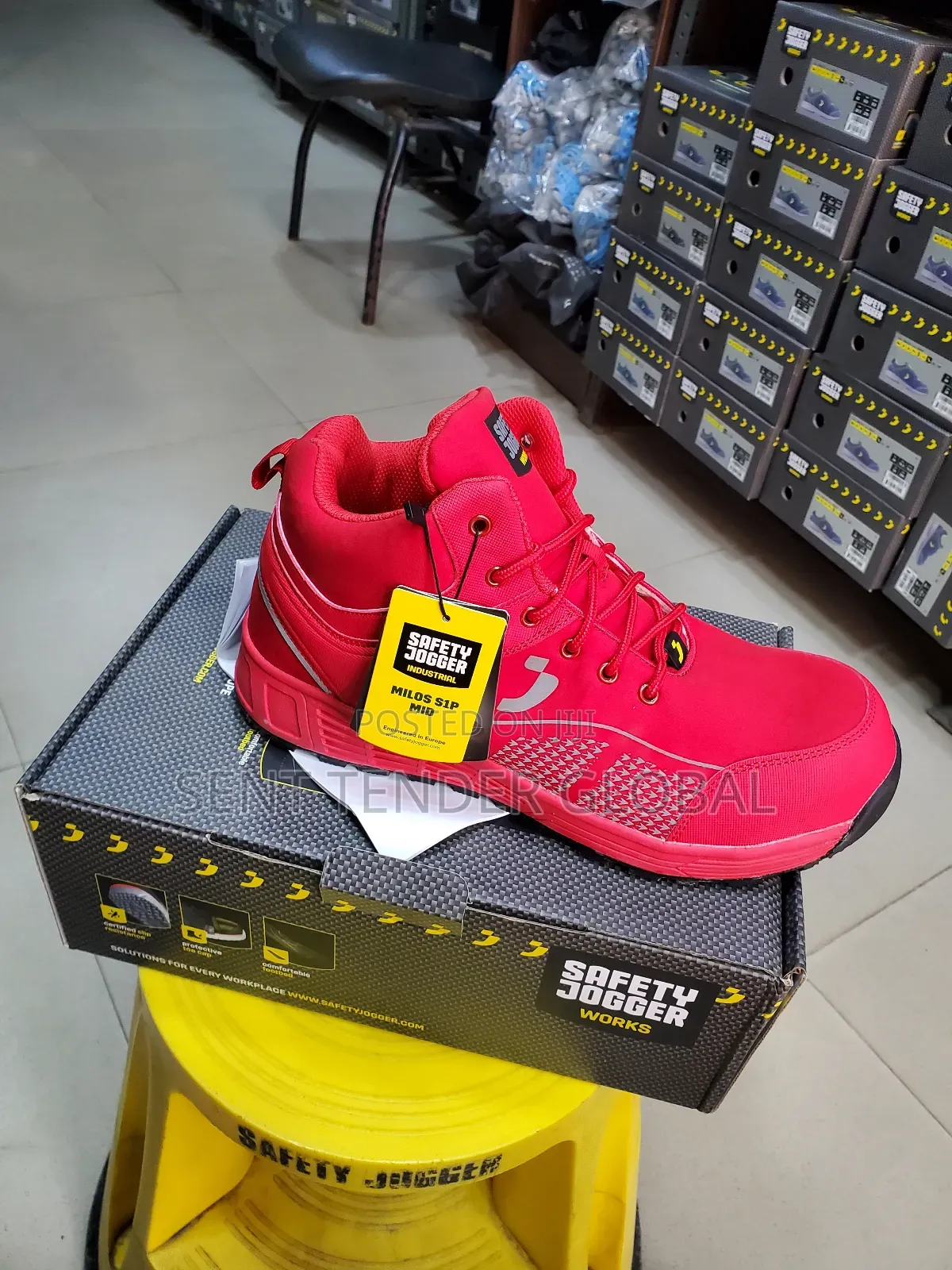 Milos Safety Jogger Boot