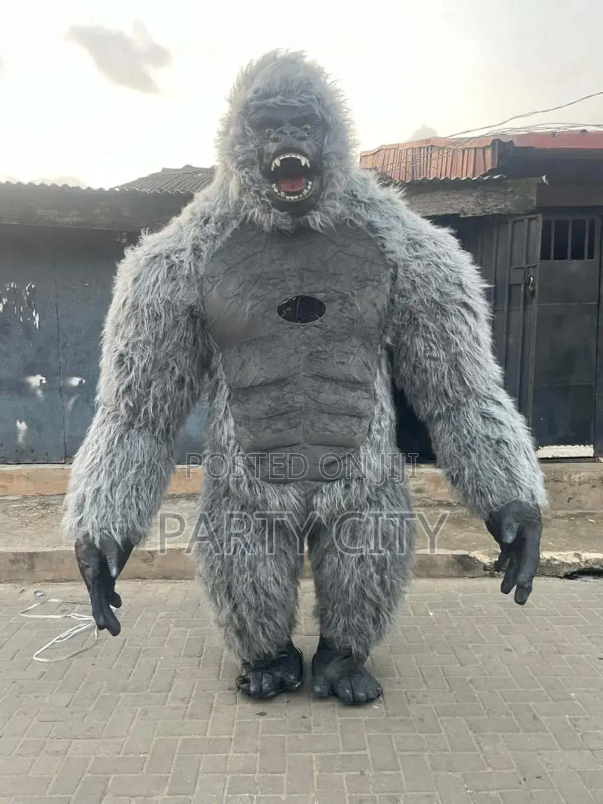 Black And Grey Gorilla For Event Rentals