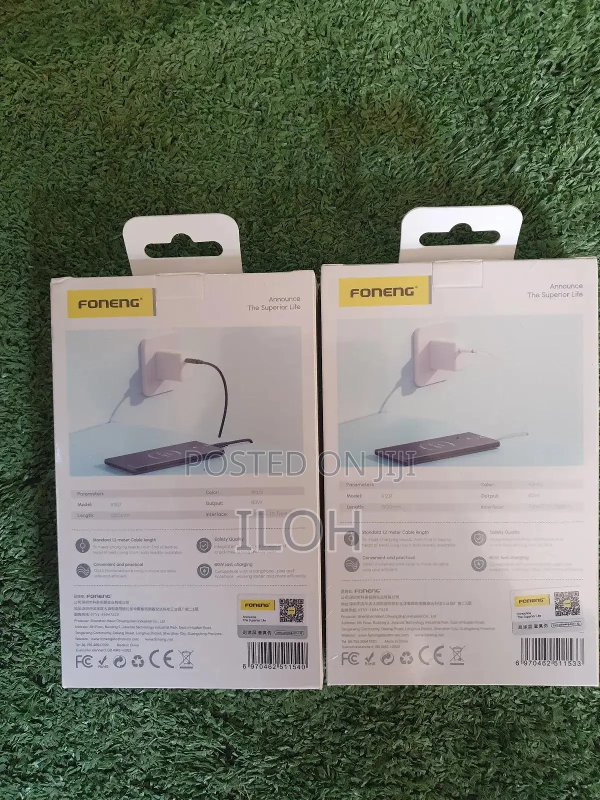 Foneng Type C to Type C Cable