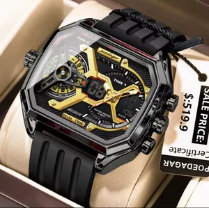 Poadagar Classic Ball Wristwatches for Men Luxury Quality Full Boxed