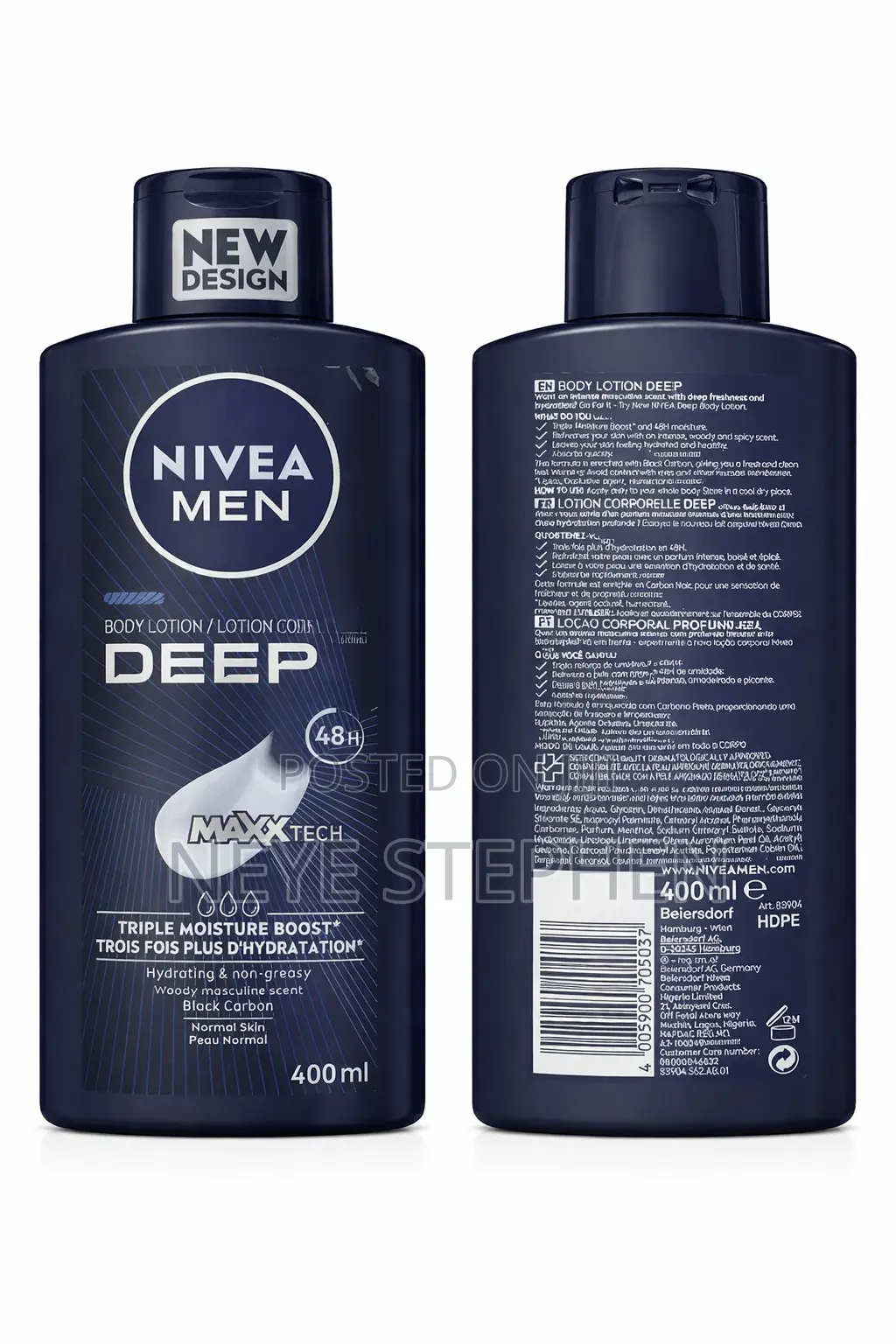 Nivea Men Body Lotion