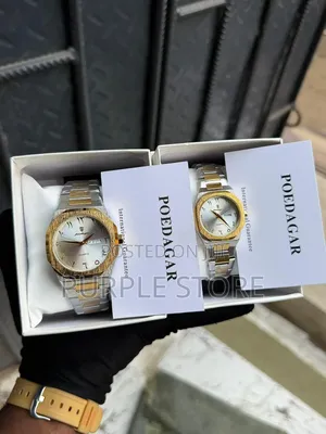 Poedagar Couples Roman "Figure Dial" Wristwatches (Price Is for Each)