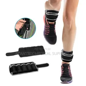Adjustable 2kg Ankle/Arm Sand Bag for Consistent Fitness Progress