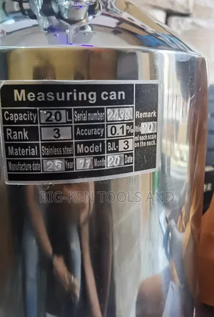 Stainless Measuring Bucket