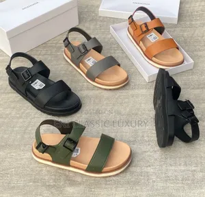 Best Quality Luxury Men's Sandals Balenciaga Well Banded Package