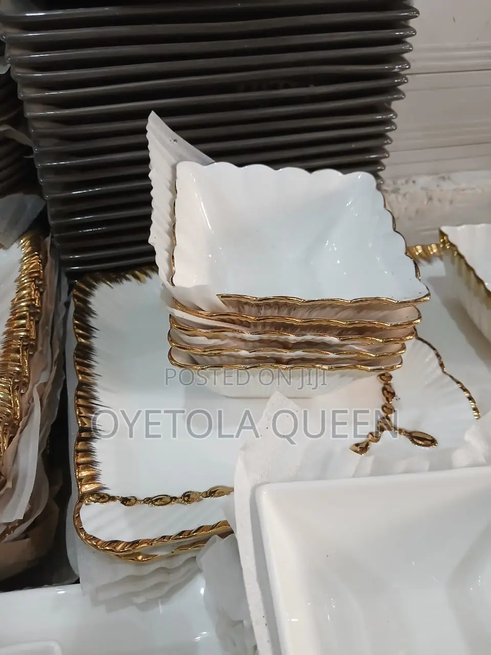 High Quality Breakable Plates, 12pieces 