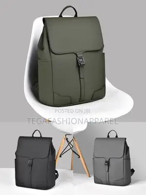 Quality Plain Leather Back Pack