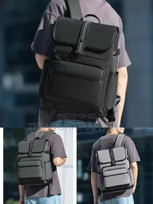 Quality Plain Leather Back Pack