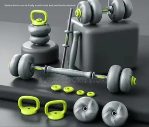 20kg 4-in-1 Multifunctional Dumbbell Kettlebell Set (Home Gym Kit)