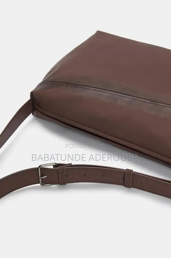 Pull Bear Maxi Multi Panel Cross Body Bag