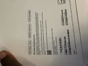 New Laptop Apple MacBook Pro 48GB SSD 2T