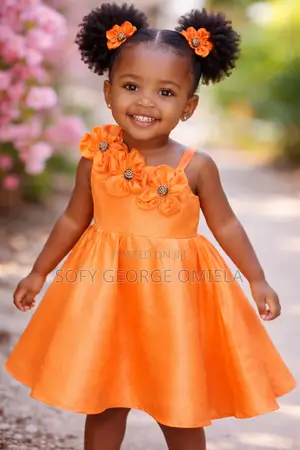 Orange Blossom Party Wear