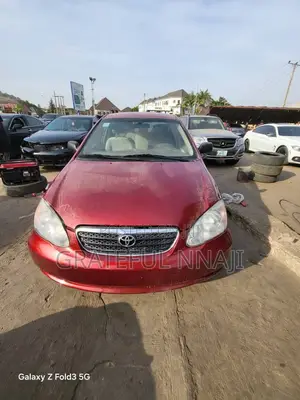 Toyota Corolla 2005 Red