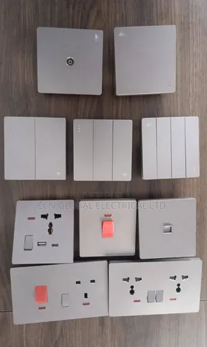 Modern Switches Sockets – Bulk Supply (Stylish Durable)