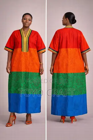 Luxury and Fashionable Ankara Bubu Gown