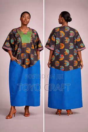 Luxury and Fashionable Ankara Bubu Gown