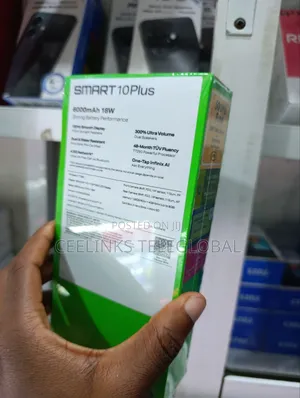 New Infinix Smart 10 Plus 128 GB Green