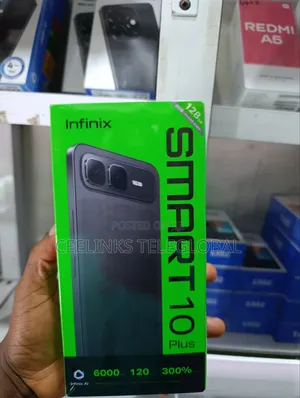 New Infinix Smart 10 Plus 128 GB Blue