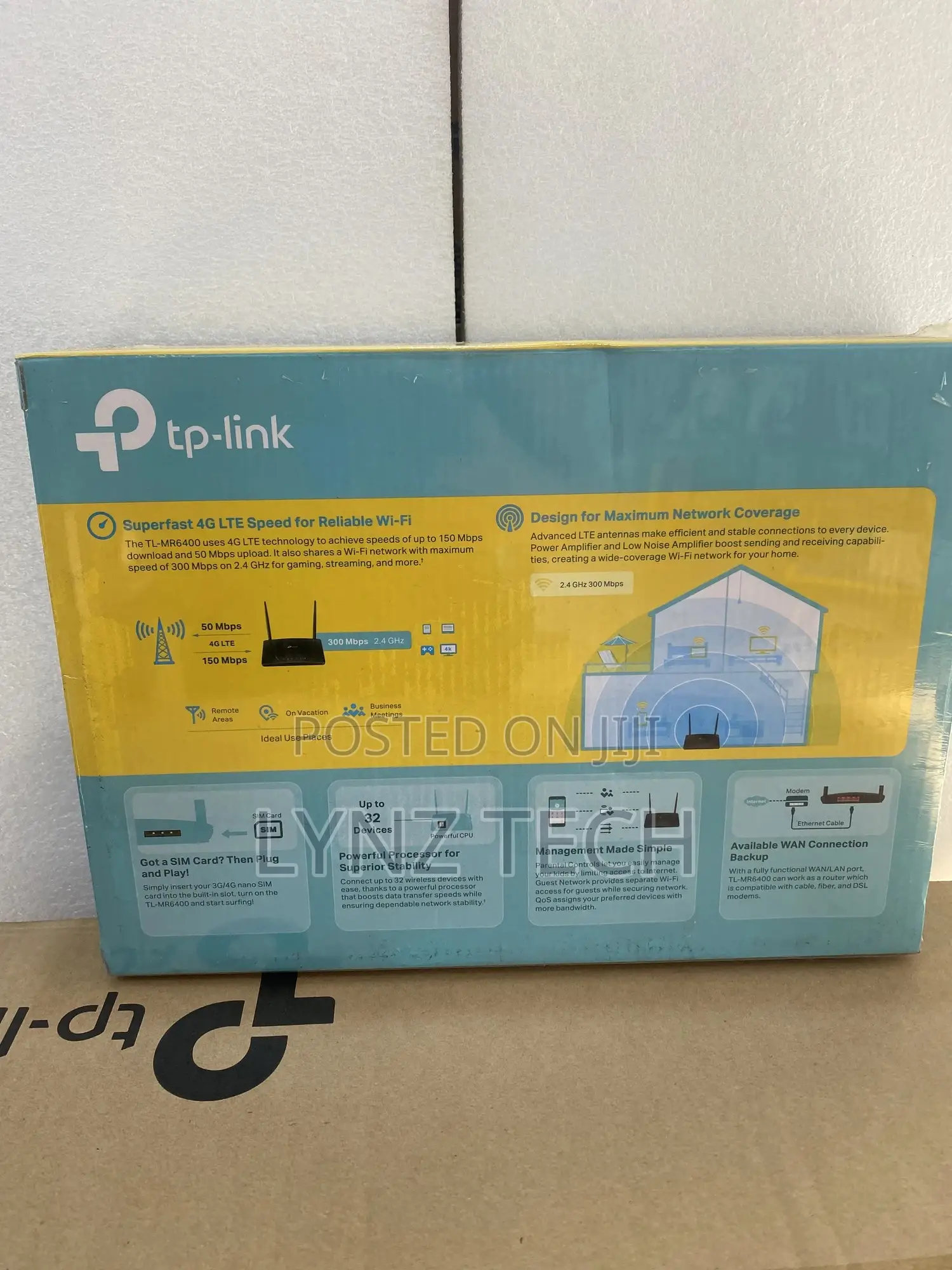 Tp-Link 4g Lite Router( Mr6400)