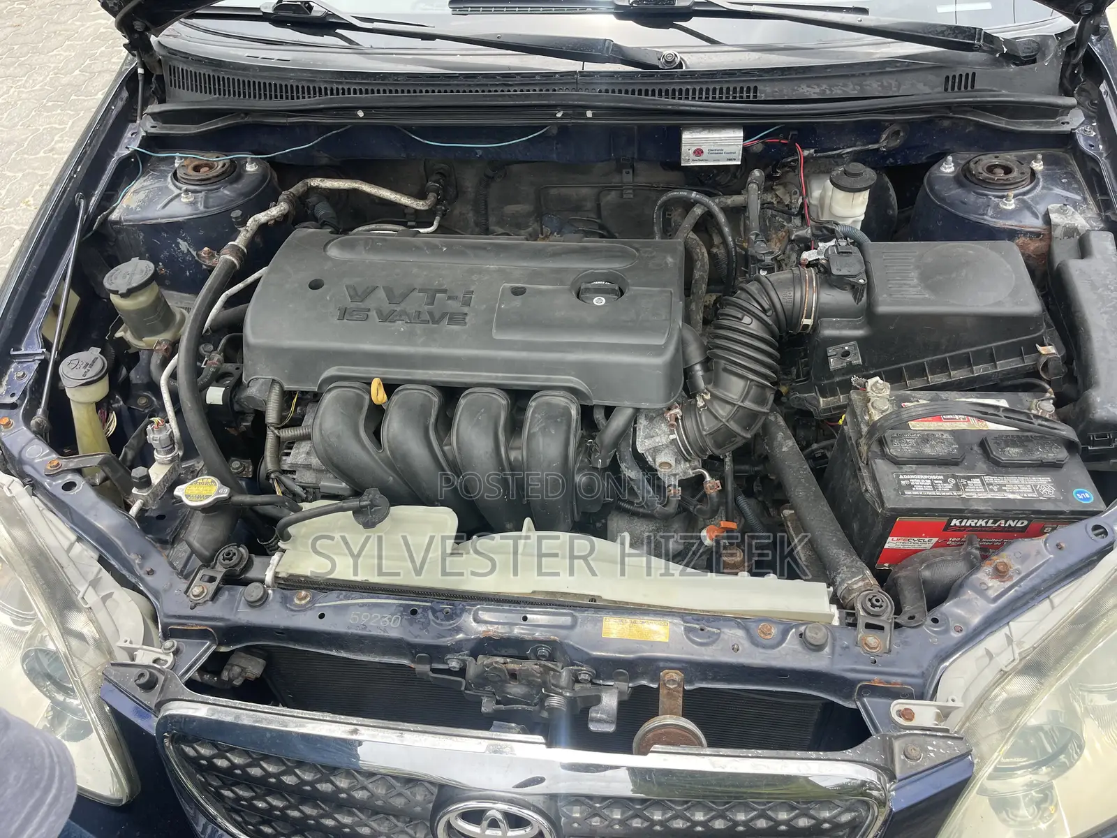 Toyota Corolla 2007 Blue