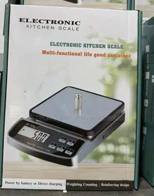 Qz-157a Electronic Kitchen Scale Rechargeable and Battery 10kg