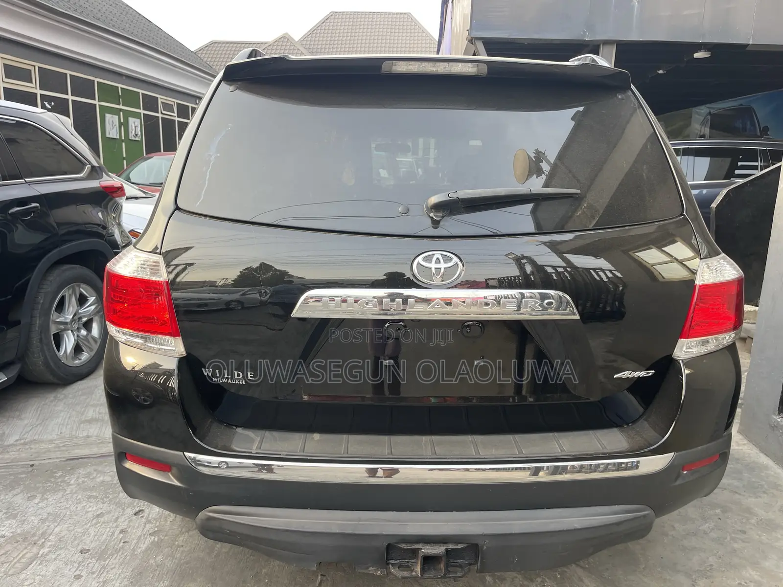 Toyota Highlander 2012 Black