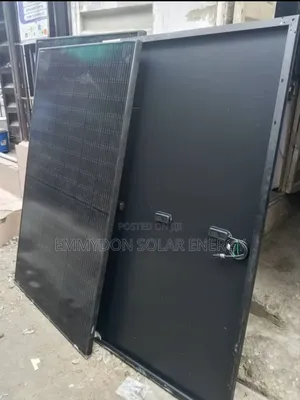 All Black Solar Mono Panel 600watt