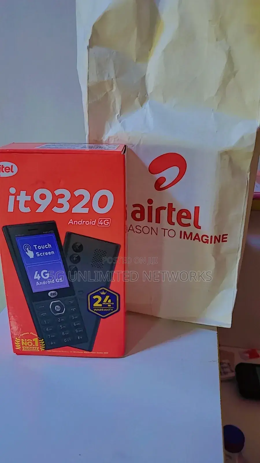 New Itel it1409 Black