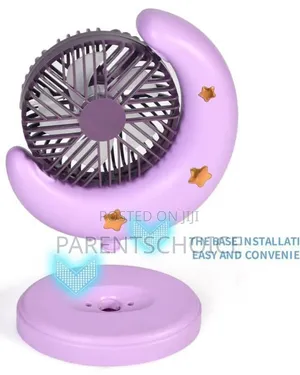 Usb Desk Fan With Moon Shape