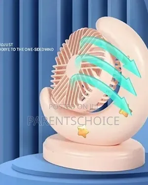 Usb Desk Fan With Moon Shape