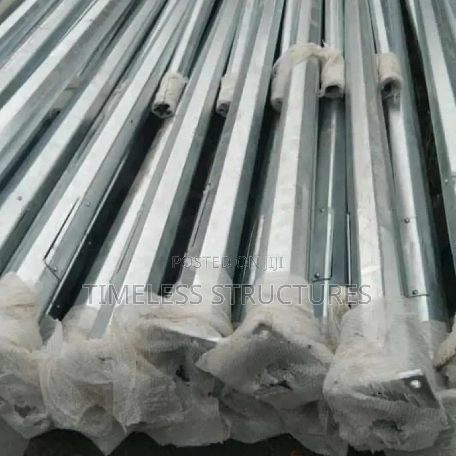 8m Imported Solar Light Poles and Fittings