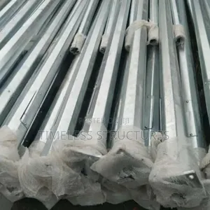 8m Solar Light Poles and Fittings