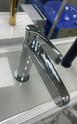 Original Silver England Basin Hot and Cold Mixer Tap