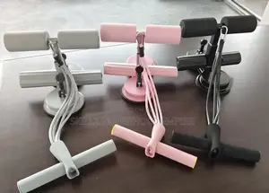 Sit- Up Suction Bar With Tension Band
