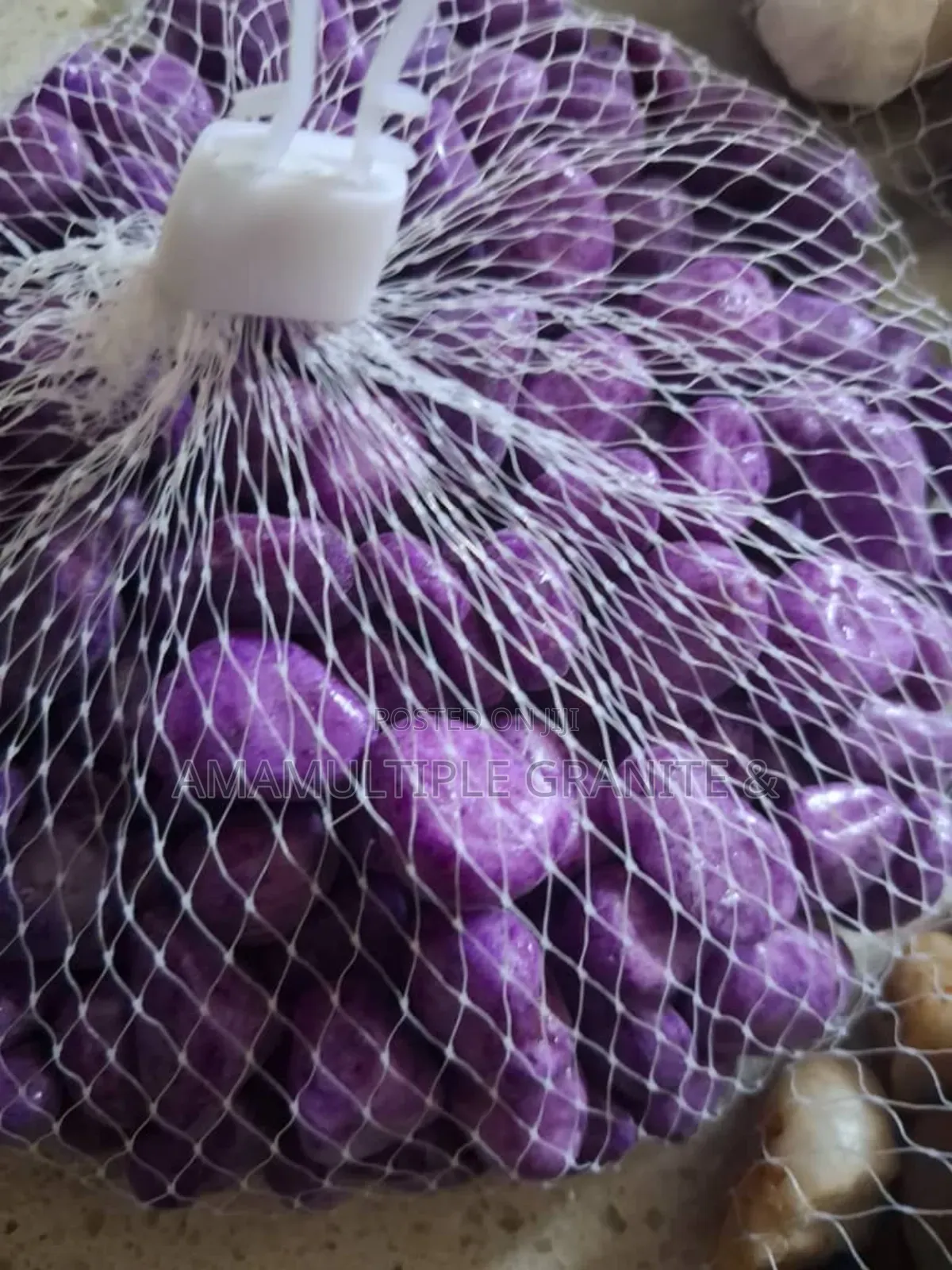 Purple Decoration Stone