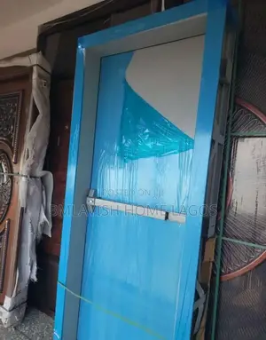 Black Fire Exist Door 3ft by 7ft