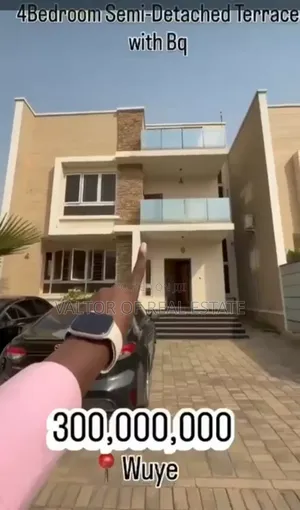 4bdrm Duplex in Wuye for sale