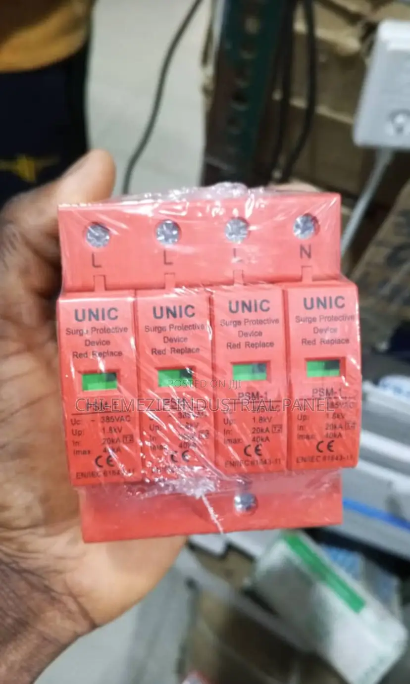 3 Pole MCB Breaker 4 Pole Surge Protector Complete Power Protection