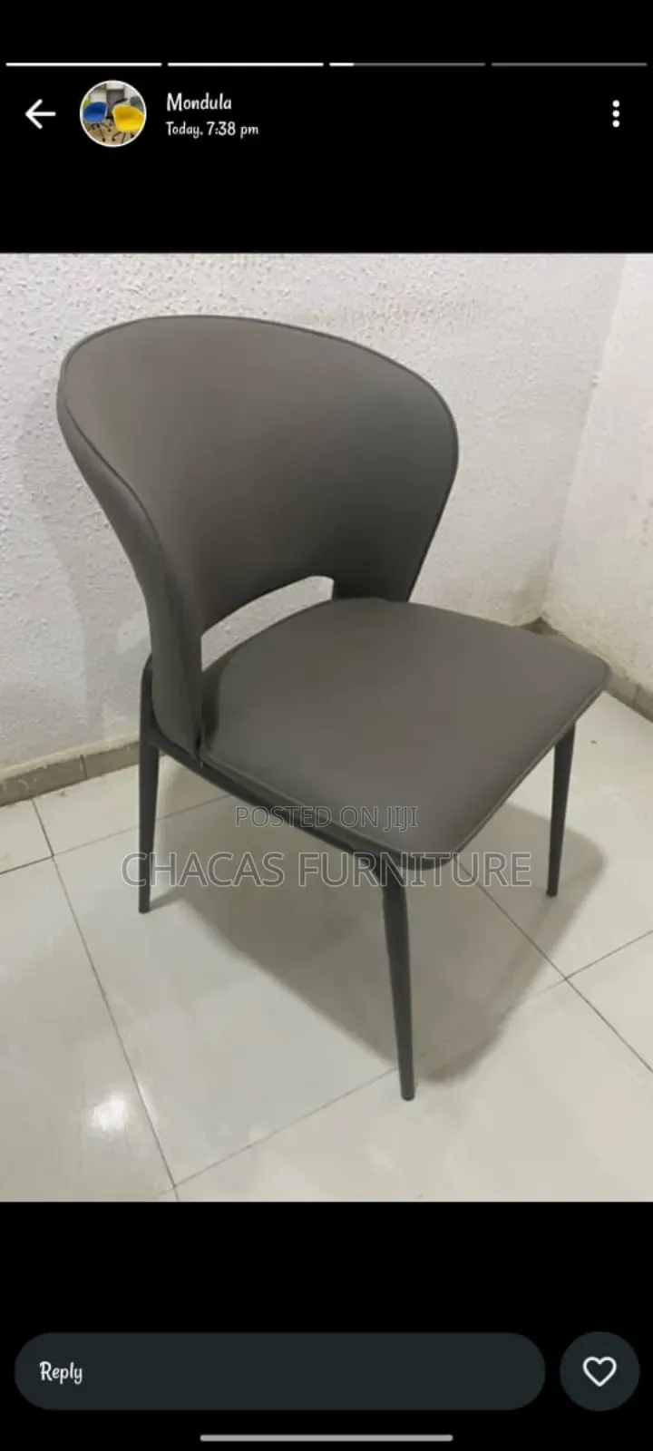 Modern Faux Leather Dining Office Chairs