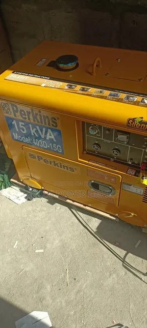 Original 15.0kva Perkins Soundproof Diesel Gen Copper Coil