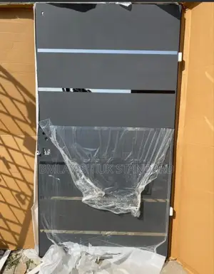 Israeli Modern Steel Security Entrance Door 4ft Single Opener