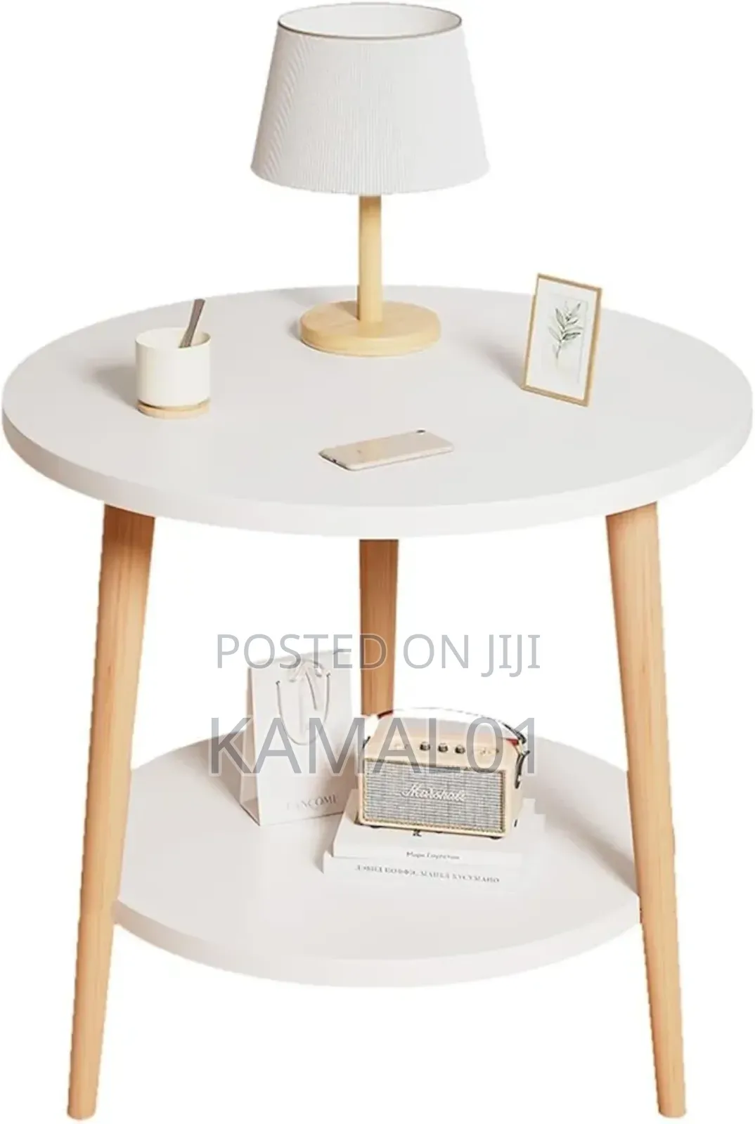 2-Tier Small Circle Side Table