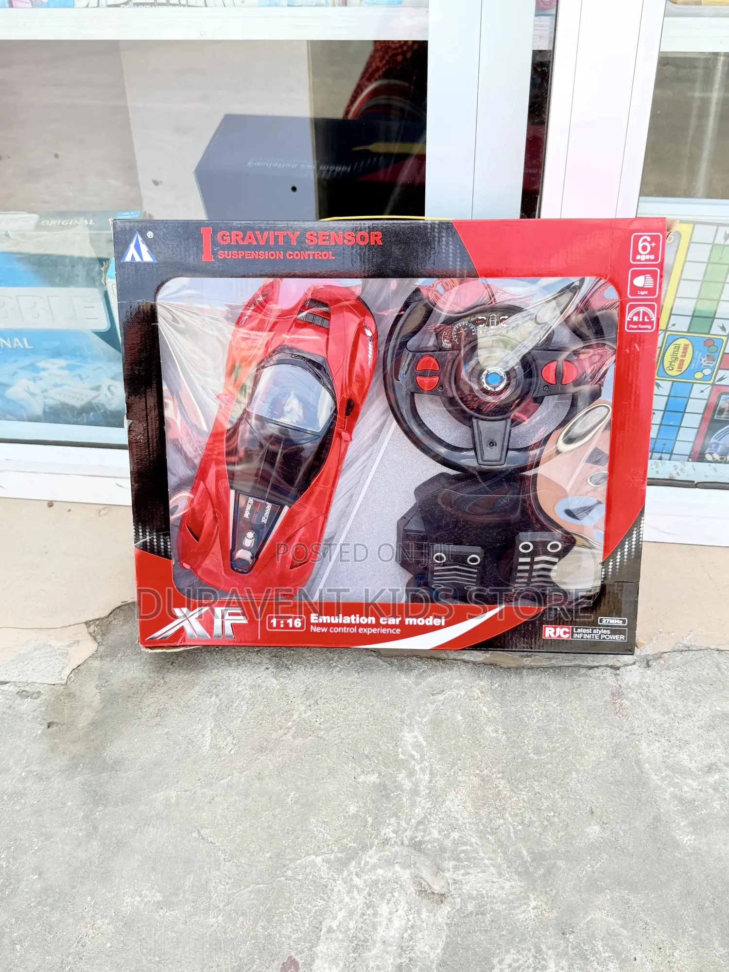 R/C Emulation Car Model With Pedal