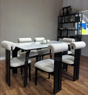 6-Seater Luxury Modern Dining Set
