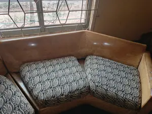 2 Double-Seater Wooden Chair for Sale