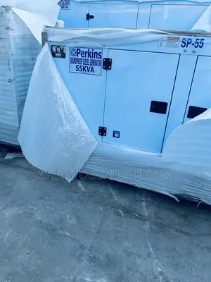 55kva England Copper Coil Engine , Perkins Noiseless Generator