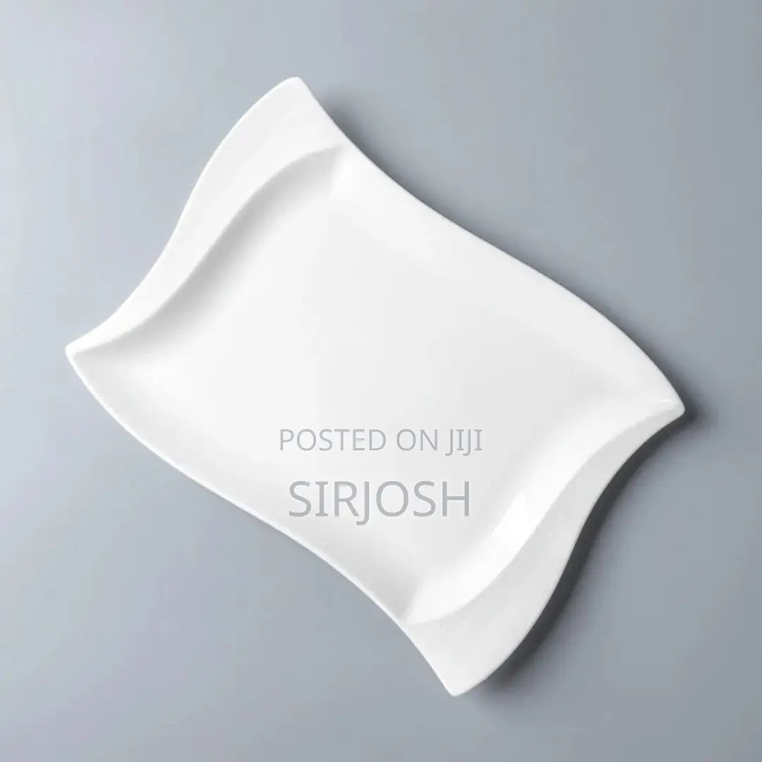 Quality Ceramic White Dinner Plates