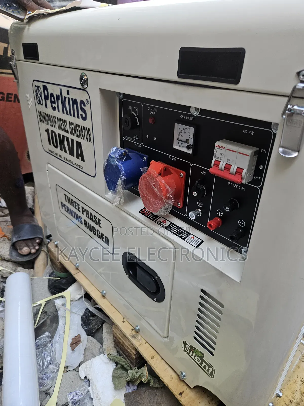 Strong Engine 10kva Perkins Soundproof Generator